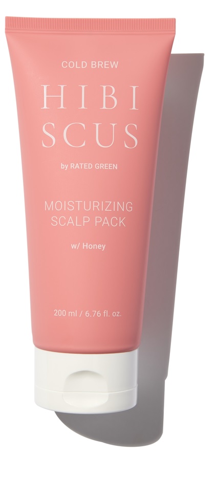 Зволожувальна маска-бальзам з соком гібіскусу Rated Green Cold Brew Hibiscus Moisturising Scalp Pack